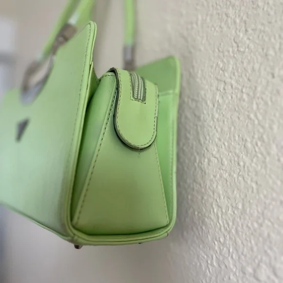 “Prada”Green Handbag - Picture 6 of 14